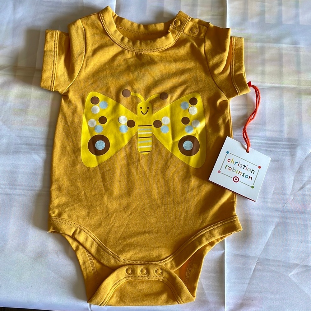 Christian Robinson onesie. 3-6 Months